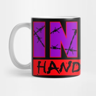 Extreme Indy Handshake Purple Logo Mug